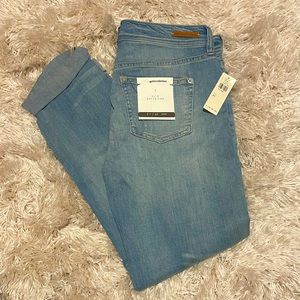 Anthropologie Pilcro Slim Boyfriend crop jeans